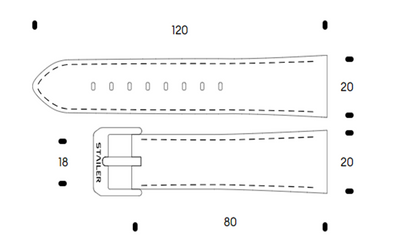 STAILER Cordura line remen 7407-2005