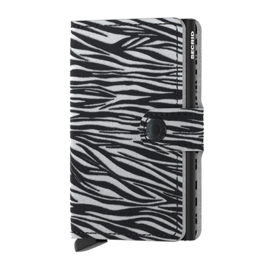 Novcanik Secrid Miniwallet Zebra Light Grey