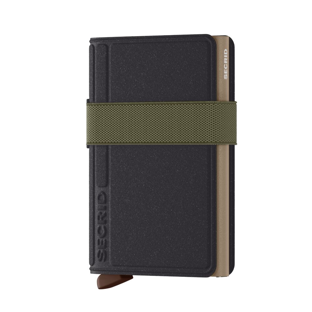 Novčanik Secrid Bandwallet LIBA Black-Olive